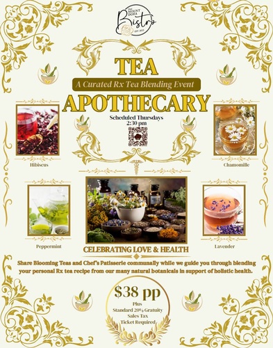 TEA APOTHECARY The Mount Dora Bistro Jan 1, 2026 publicLayout